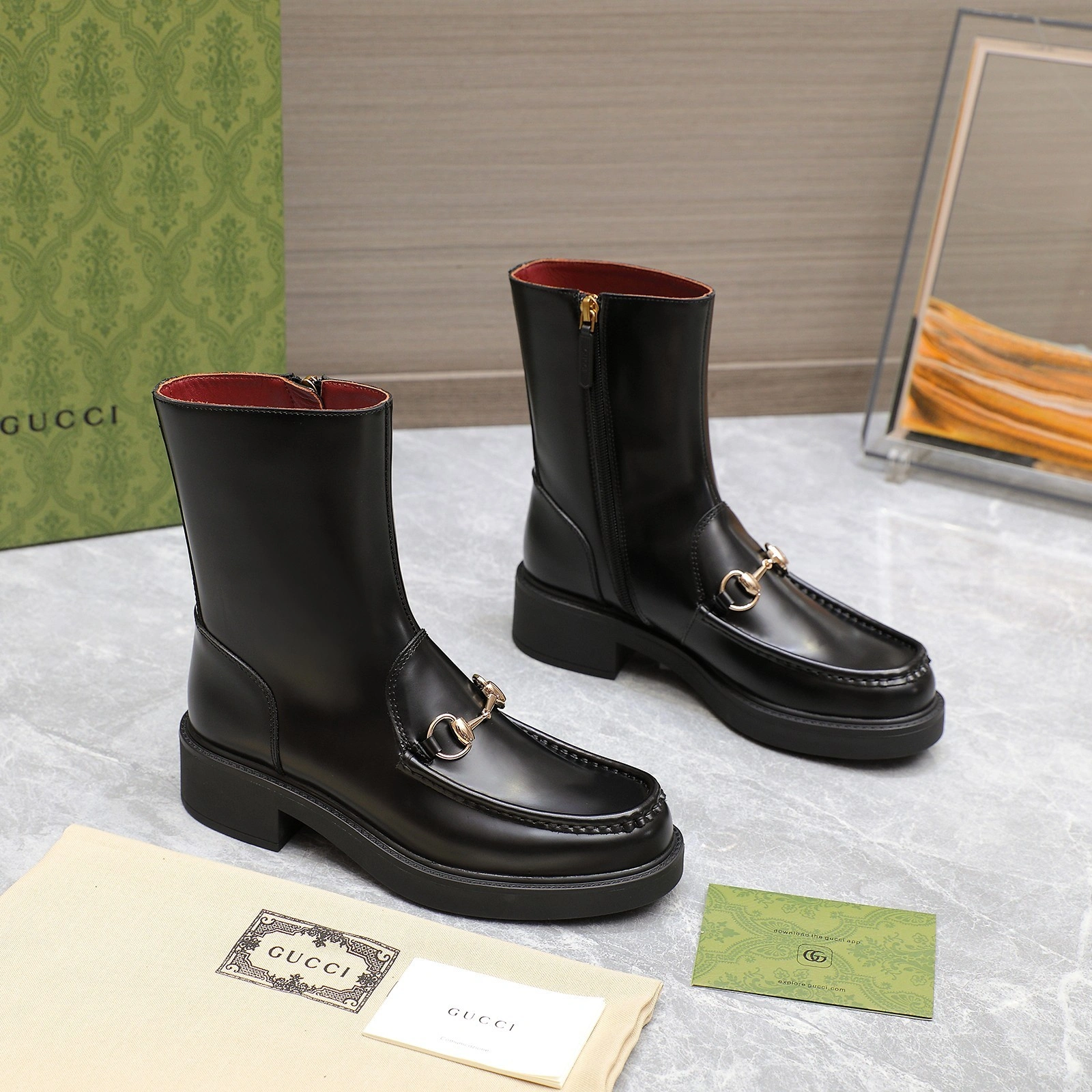COCO-- 6u33i 7798724 0GQ00 1000 Heel height：4.5CM Waterproof：2.5CM Calfskin item:D-X555L1107
